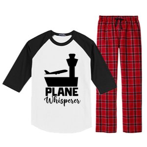 Plane Whisperer Charm Raglan Sleeve Pajama Set