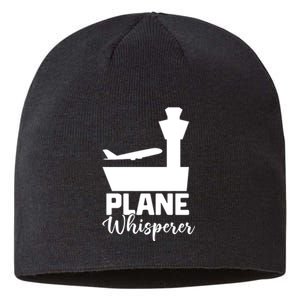 Plane Whisperer Charm Sustainable Beanie