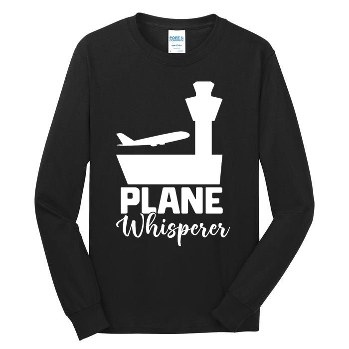 Plane Whisperer Charm Tall Long Sleeve T-Shirt