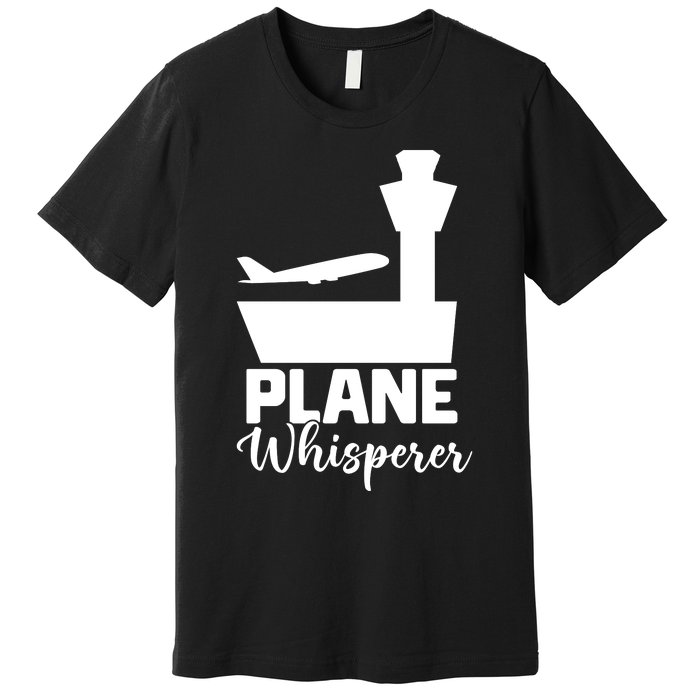 Plane Whisperer Charm Premium T-Shirt