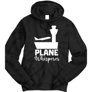 Plane Whisperer Charm Tie Dye Hoodie