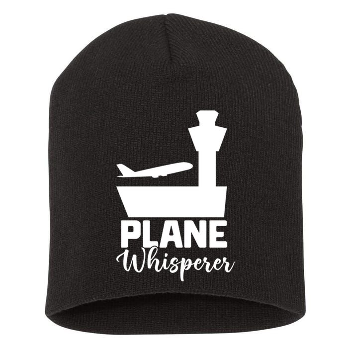 Plane Whisperer Charm Short Acrylic Beanie