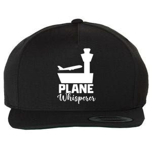 Plane Whisperer Charm Wool Snapback Cap