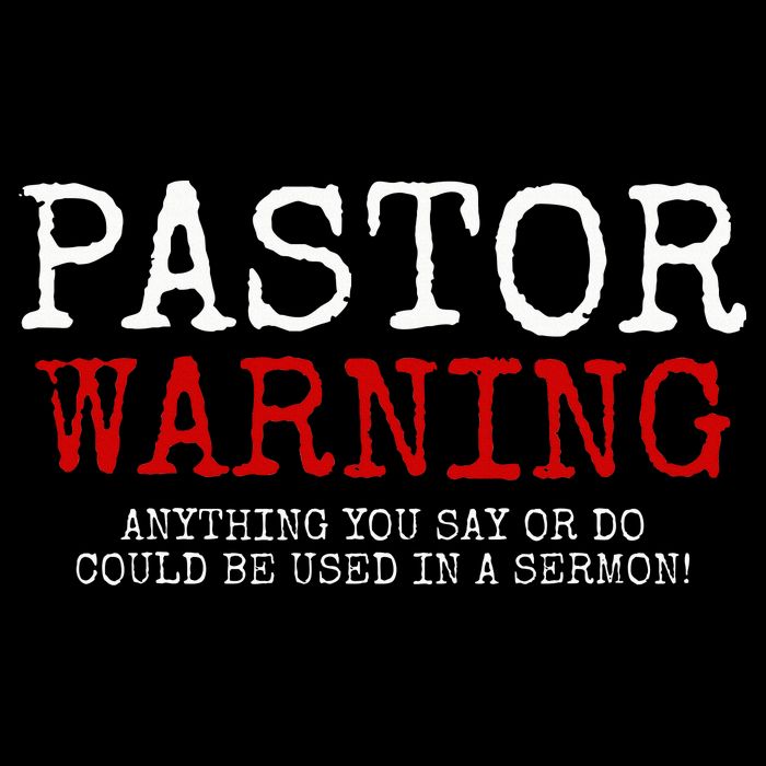 Pastor Warning Church Religious Faith Jesus Funny Christian Impact Tech Backpack