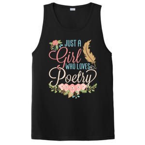 Poet Writer Cute Gift Just A Who Loves Poetry Gift PosiCharge Competitor Tank