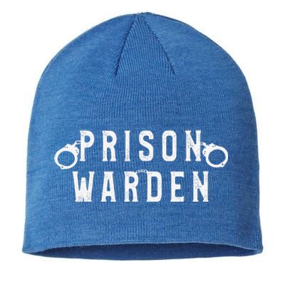 Prison Warden Correctional Prison Officer Halloween Costume Sustainable Beanie