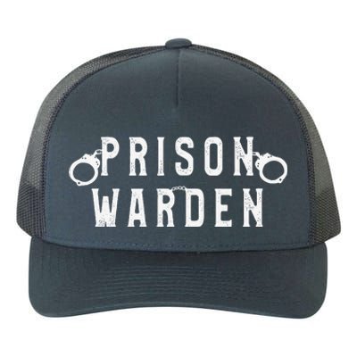 Prison Warden Correctional Prison Officer Halloween Costume Yupoong Adult 5-Panel Trucker Hat