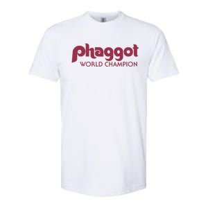 Phaggot World Champion Softstyle CVC T-Shirt