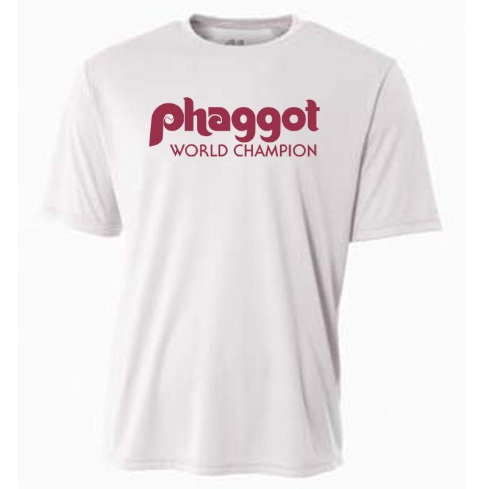 Phaggot World Champion Cooling Performance Crew T-Shirt