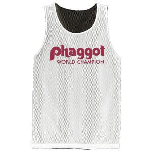 Phaggot World Champion Mesh Reversible Basketball Jersey Tank