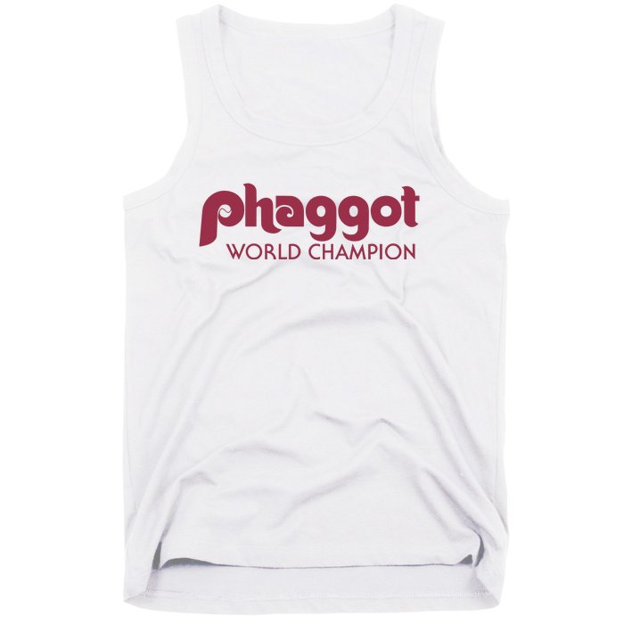 Phaggot World Champion Tank Top