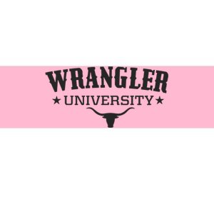 Pink Western Country Bumper Sticker