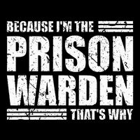 Prison Warden Costume Jail Corrections Officer Halloween Backpack