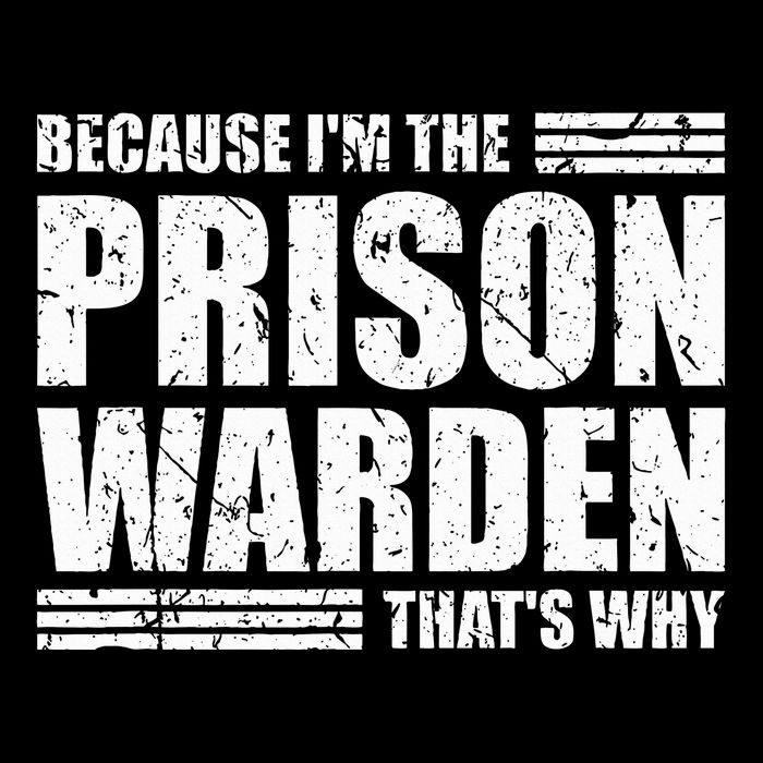 Prison Warden Costume Jail Corrections Officer Halloween Backpack
