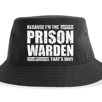 Prison Warden Costume Jail Corrections Officer Halloween Sustainable Bucket Hat