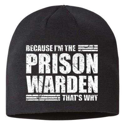 Prison Warden Costume Jail Corrections Officer Halloween Sustainable Beanie