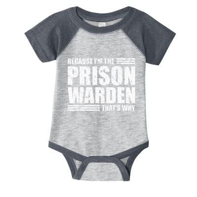 Prison Warden Costume Jail Corrections Officer Halloween Infant Baby Jersey Bodysuit