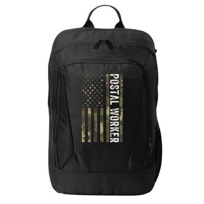 Postal Worker Camouflage American Flag Us Postal Service City Backpack