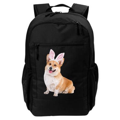 Pembroke Welsh Corgi Wearing Easter Bunny Ears Dog Backpack