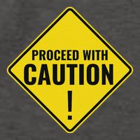 Proceed With Caution Road Traffic Signal Light Rules Vector Backpack