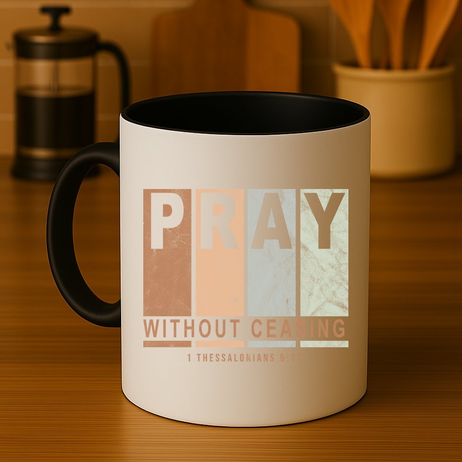 Pray Without Ceasing Thessalonians 5:17 Mug