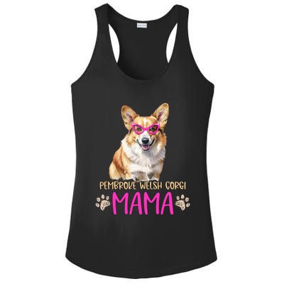 Pembroke Welsh Corgi Dog Breed Mama Cute Puppy Mother Great Gift Ladies PosiCharge Competitor Racerback Tank