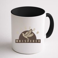 Pigeon Whisperer Cute Pigeon Racing Enthusiast Gift Mug
