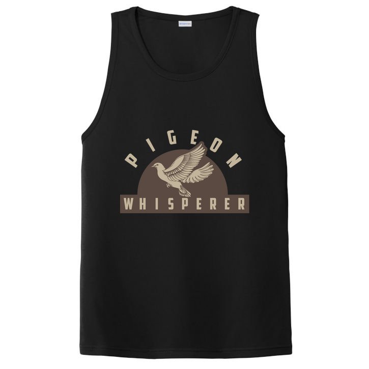 Pigeon Whisperer Cute Pigeon Racing Enthusiast Gift PosiCharge Competitor Tank
