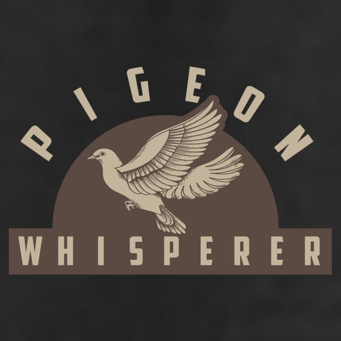 Pigeon Whisperer Cute Pigeon Racing Enthusiast Gift Golf Towel