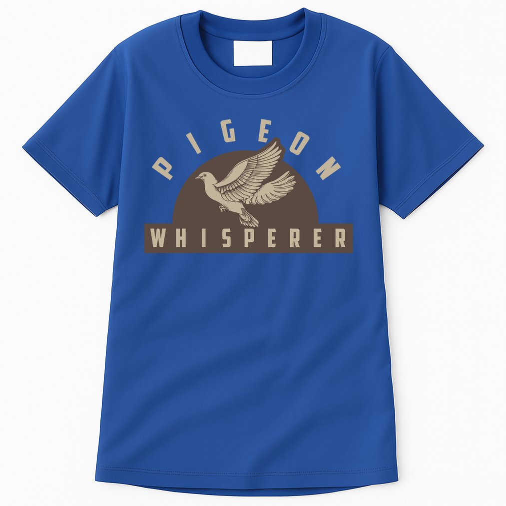 Pigeon Whisperer Cute Pigeon Racing Enthusiast Gift Tall T-Shirt