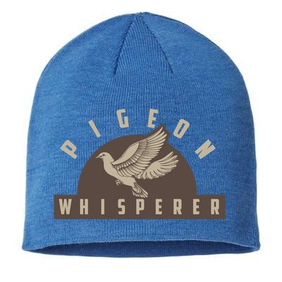 Pigeon Whisperer Cute Pigeon Racing Enthusiast Gift Sustainable Beanie