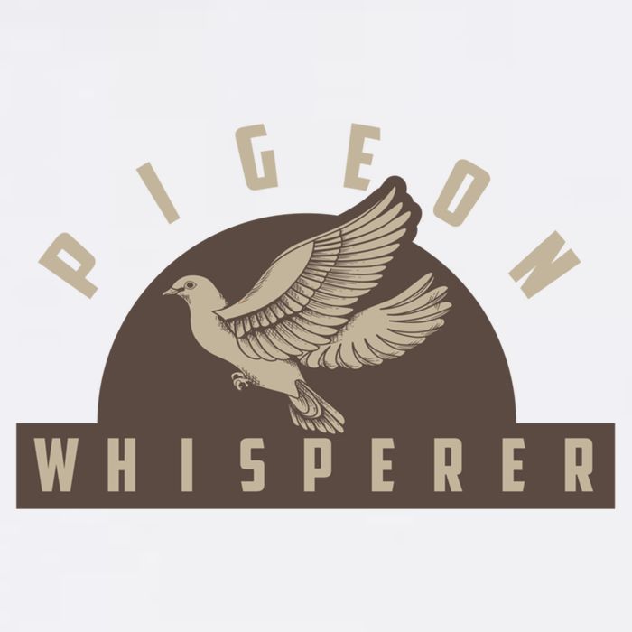 Pigeon Whisperer Cute Pigeon Racing Enthusiast Gift Garment-Dyed Sweatshirt