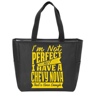 Perfect With C.H.E.V.Y N.O.V.A Zip Tote Bag