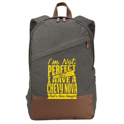 Perfect With C.H.E.V.Y N.O.V.A Cotton Canvas Backpack