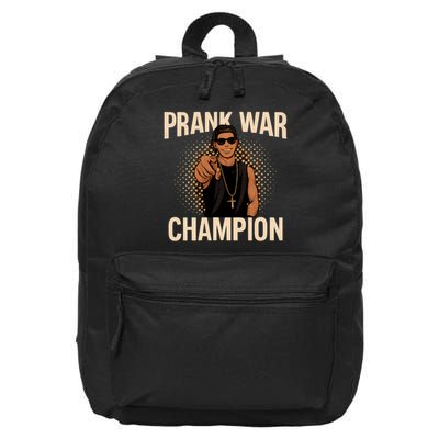 Prank War Champion 16 in Basic Backpack