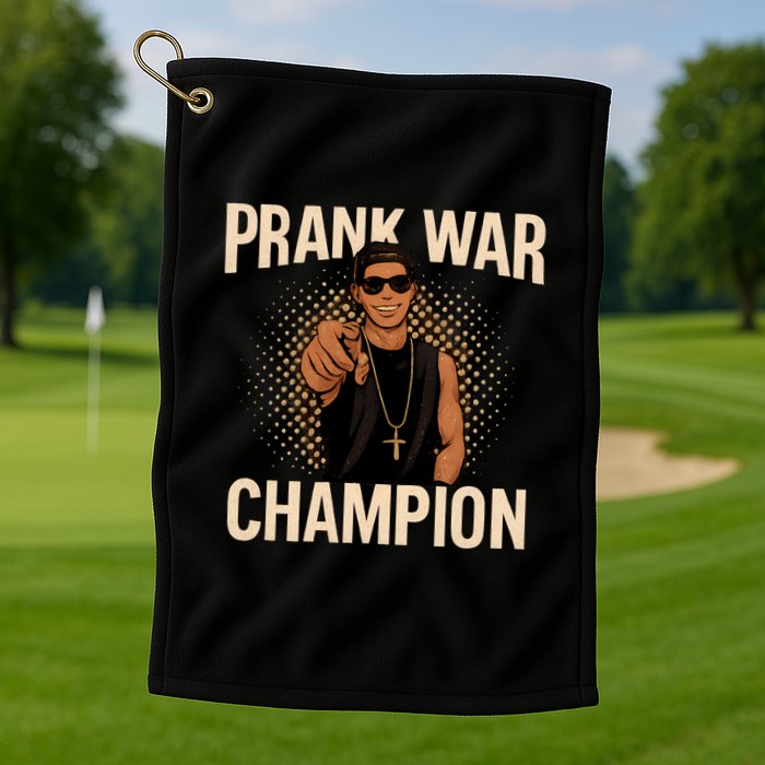 Prank War Champion Golf Towel