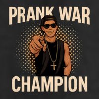 Prank War Champion Golf Towel