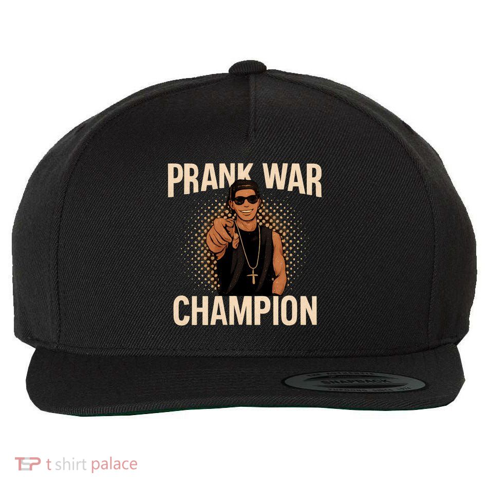 Prank War Champion Wool Snapback Cap