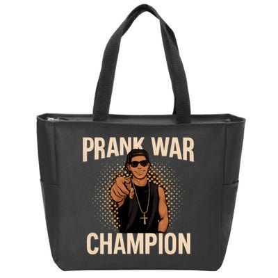 Prank War Champion Zip Tote Bag
