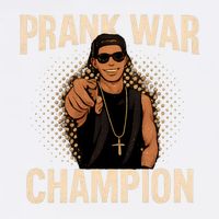 Prank War Champion Garment-Dyed Sweatshirt