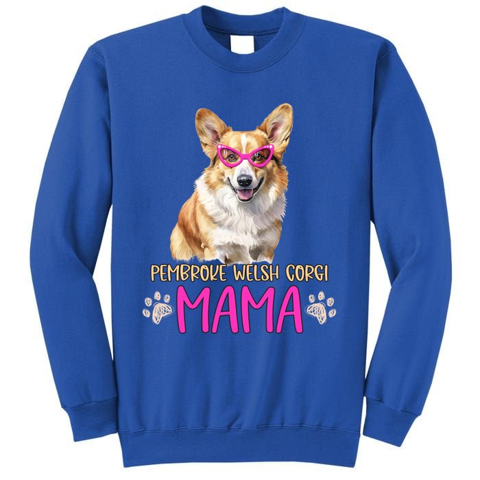 Pembroke Welsh Corgi Dog Breed Mama Cute Puppy Mother Cool Gift Sweatshirt