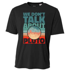 Planets We don't talk about pluto funny astronaut Cooling Performance Crew T-Shirt