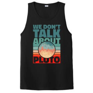 Planets We don't talk about pluto funny astronaut PosiCharge Competitor Tank