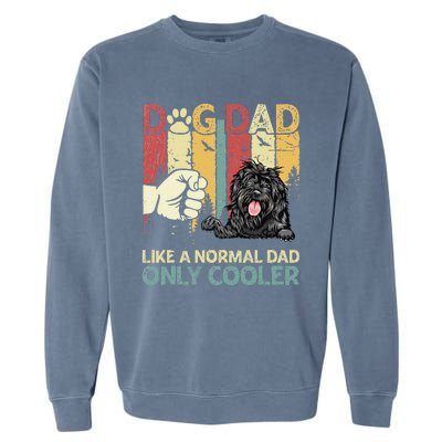 Portuguese Water Dog Dad Like A Normal Dad Only Cooler Garment-Dyed Sweatshirt