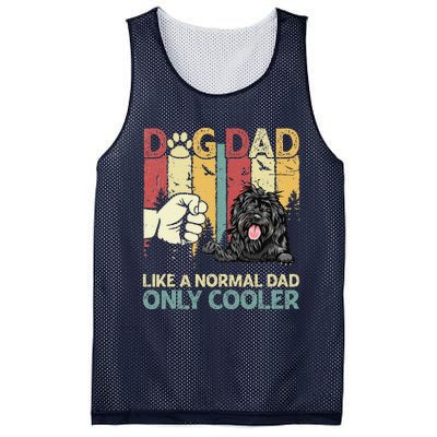 Portuguese Water Dog Dad Like A Normal Dad Only Cooler Mesh Reversible Basketball Jersey Tank