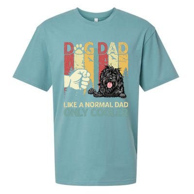 Portuguese Water Dog Dad Like A Normal Dad Only Cooler Sueded Cloud Jersey T-Shirt