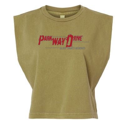 Park Way Drive Blood Stained Memories Garment-Dyed Women's Muscle Tee