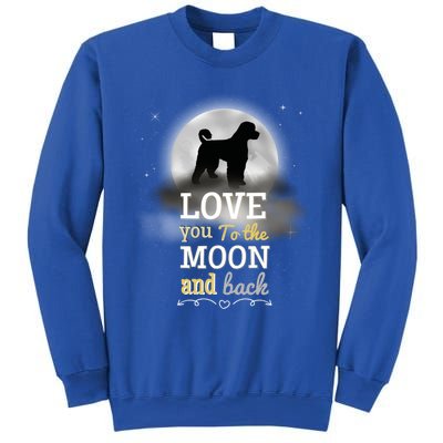 Portuguese Water Dog Love To The Moon Gift Sweatshirt