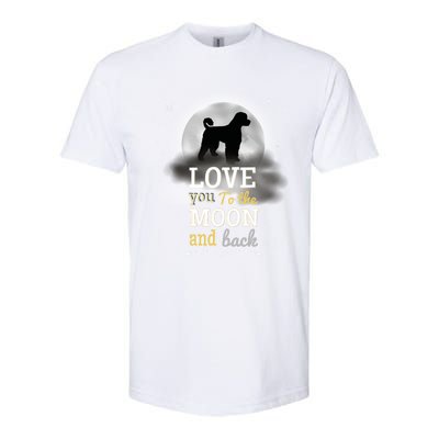 Portuguese Water Dog Love To The Moon Gift Softstyle CVC T-Shirt