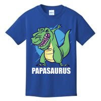 Papasaurus With Dinosaur A Saurus For Father's Day Gift Kids T-Shirt